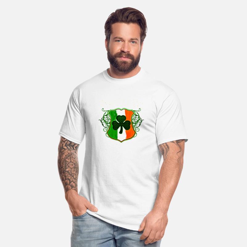 Griffin Irish Surname Ireland Flag Shield Shamrock