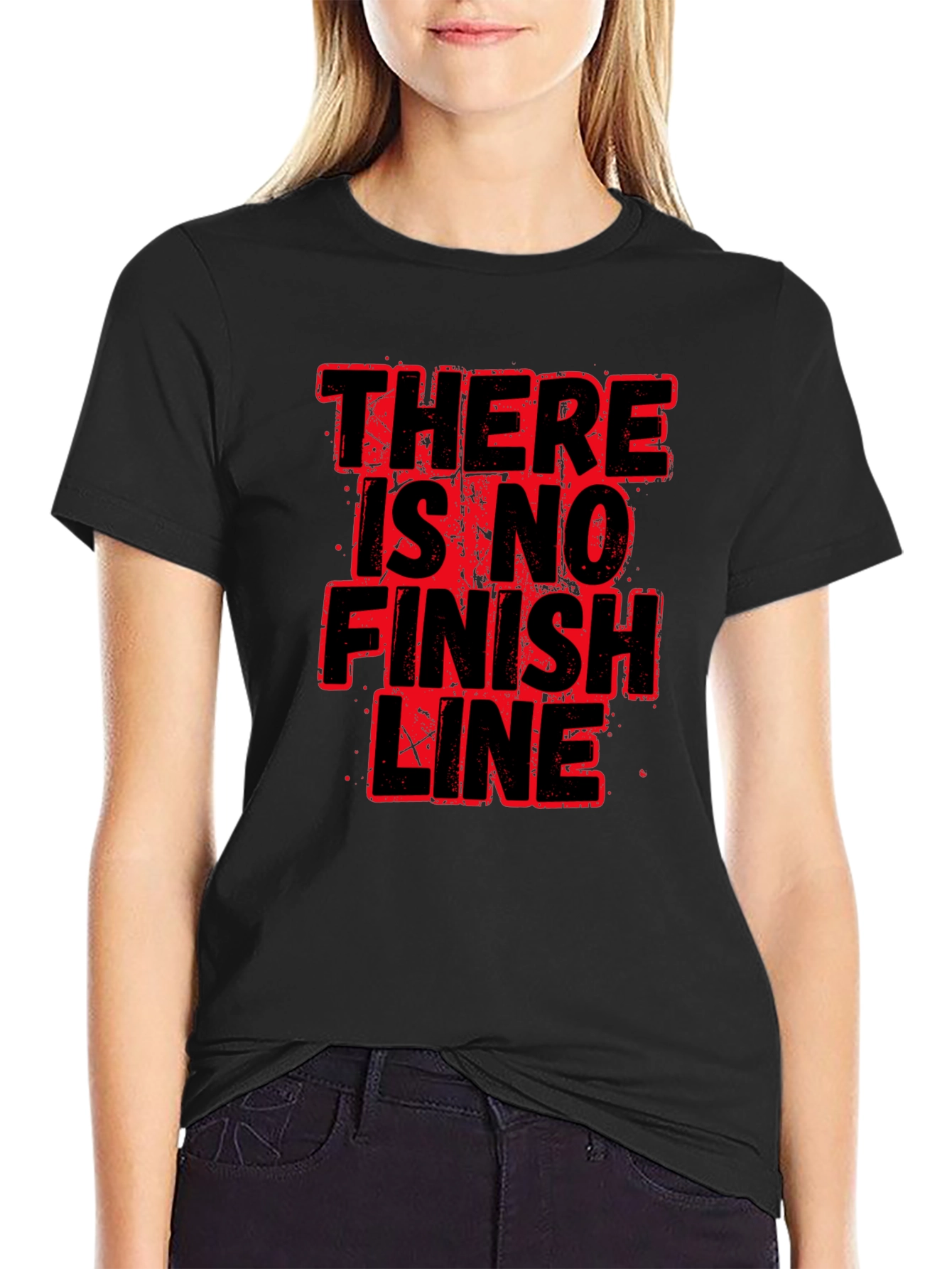 There Is No Finish Line Graphic T-Shirt