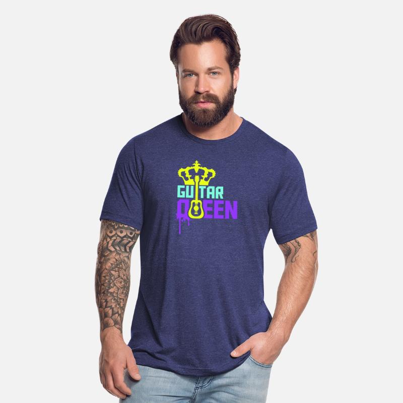 Guitar Queen Crown Guitarist Fun Woman Text Quote