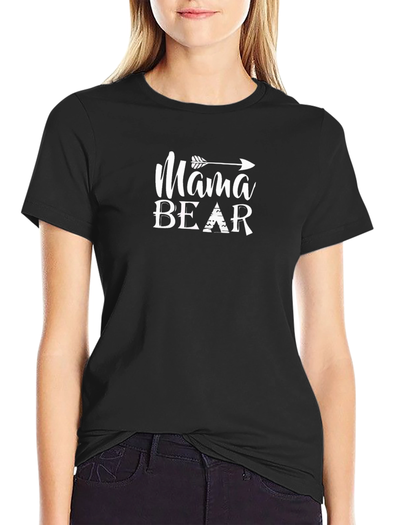 Mama Bear Graphic Tee - Arrow Design