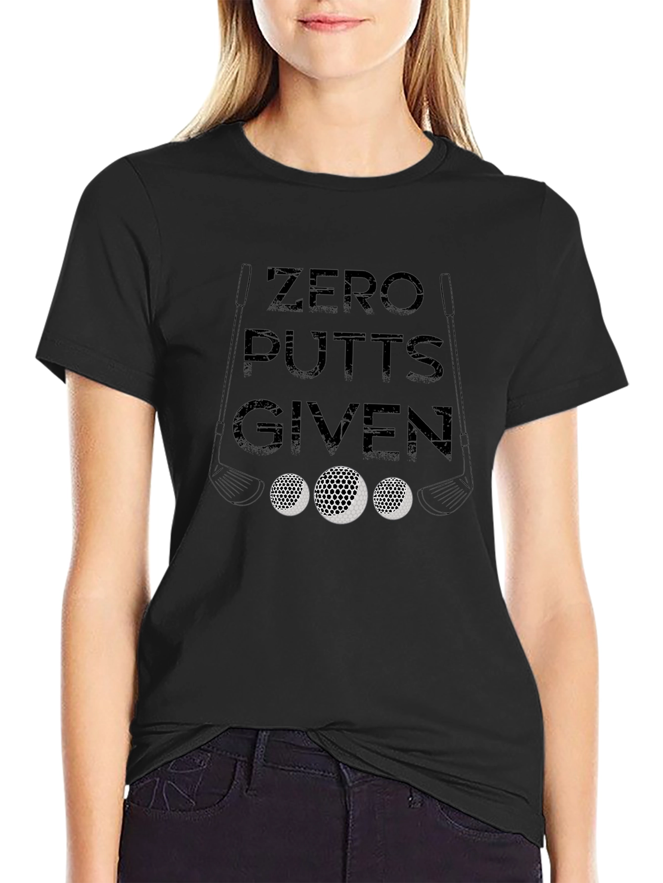 Zero Putts Given Golf T-Shirt