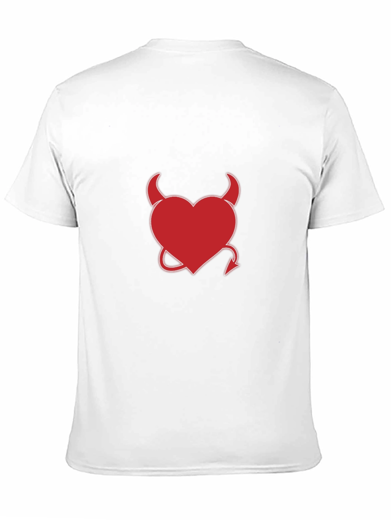 Devil Heart Graphic T-Shirt - Edgy Style