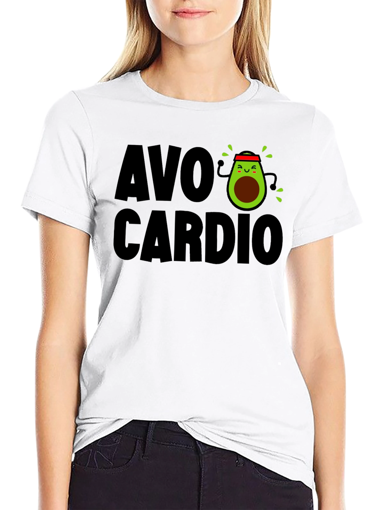 Avo Cardio Funny Workout T-Shirt