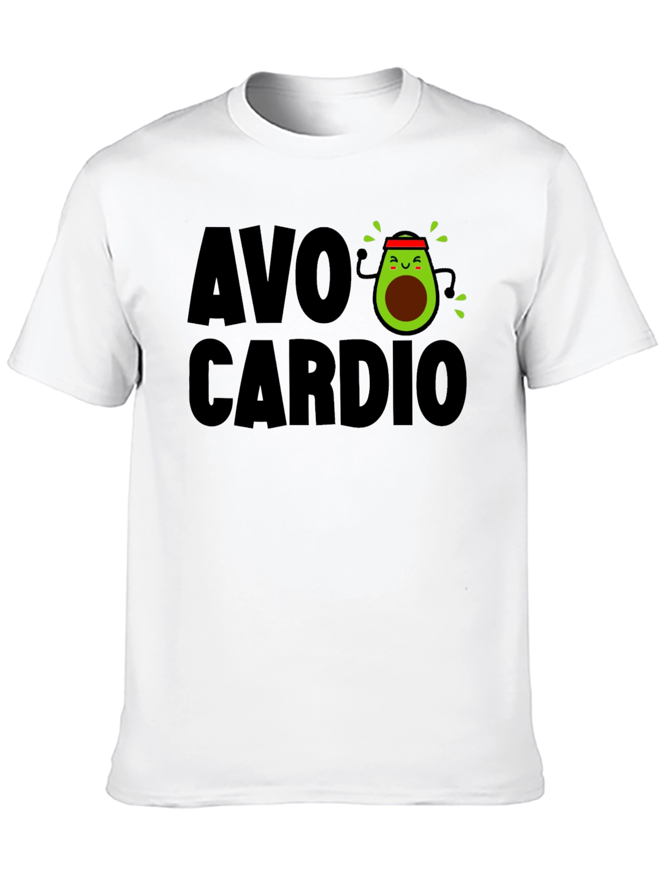 Avo Cardio Funny Workout T-Shirt