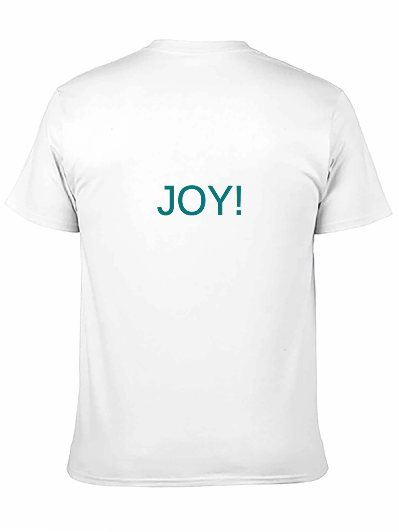 Joyful Black T-Shirt - Express Your Happiness!