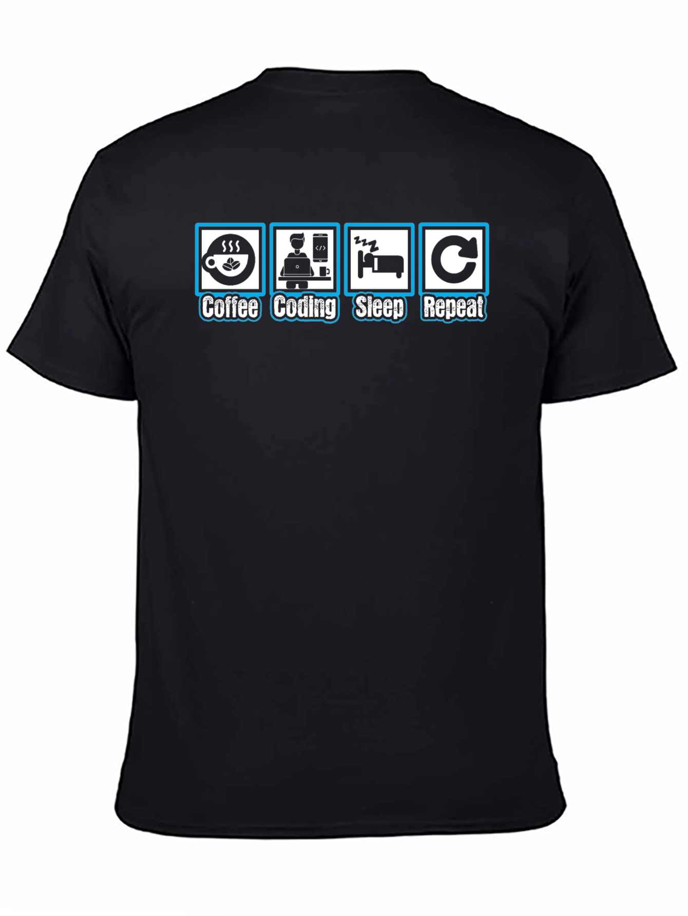 Coffee Coding Sleep Repeat T-Shirt