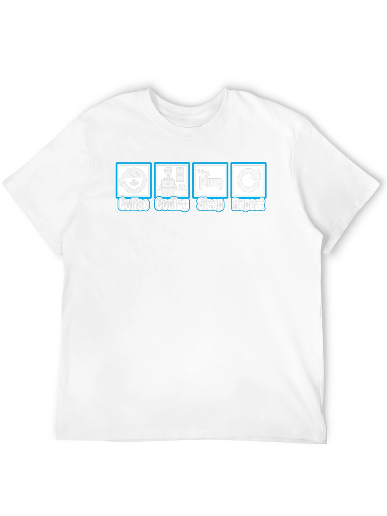 Coffee Coding Sleep Repeat T-Shirt