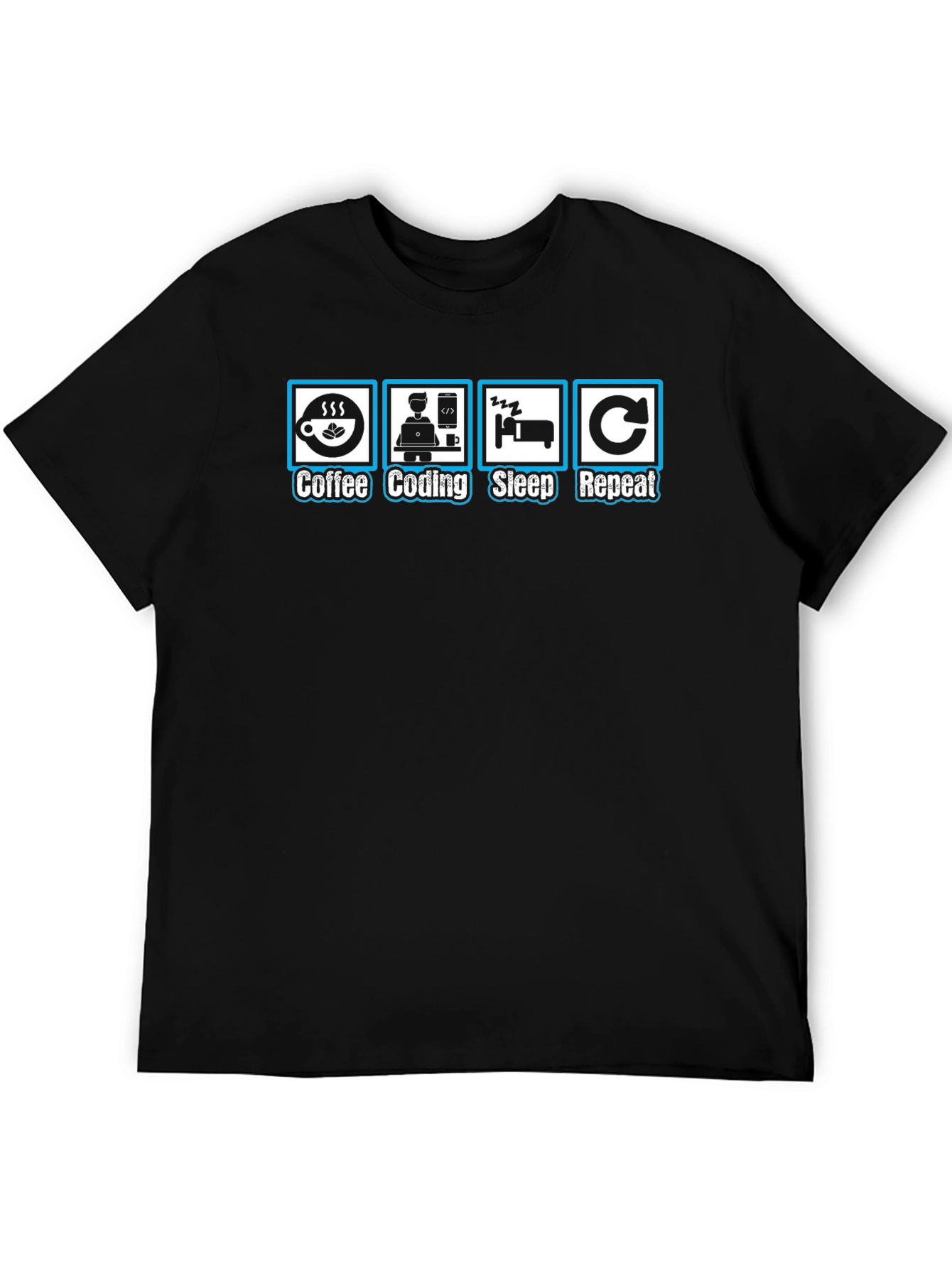 Coffee Coding Sleep Repeat T-Shirt