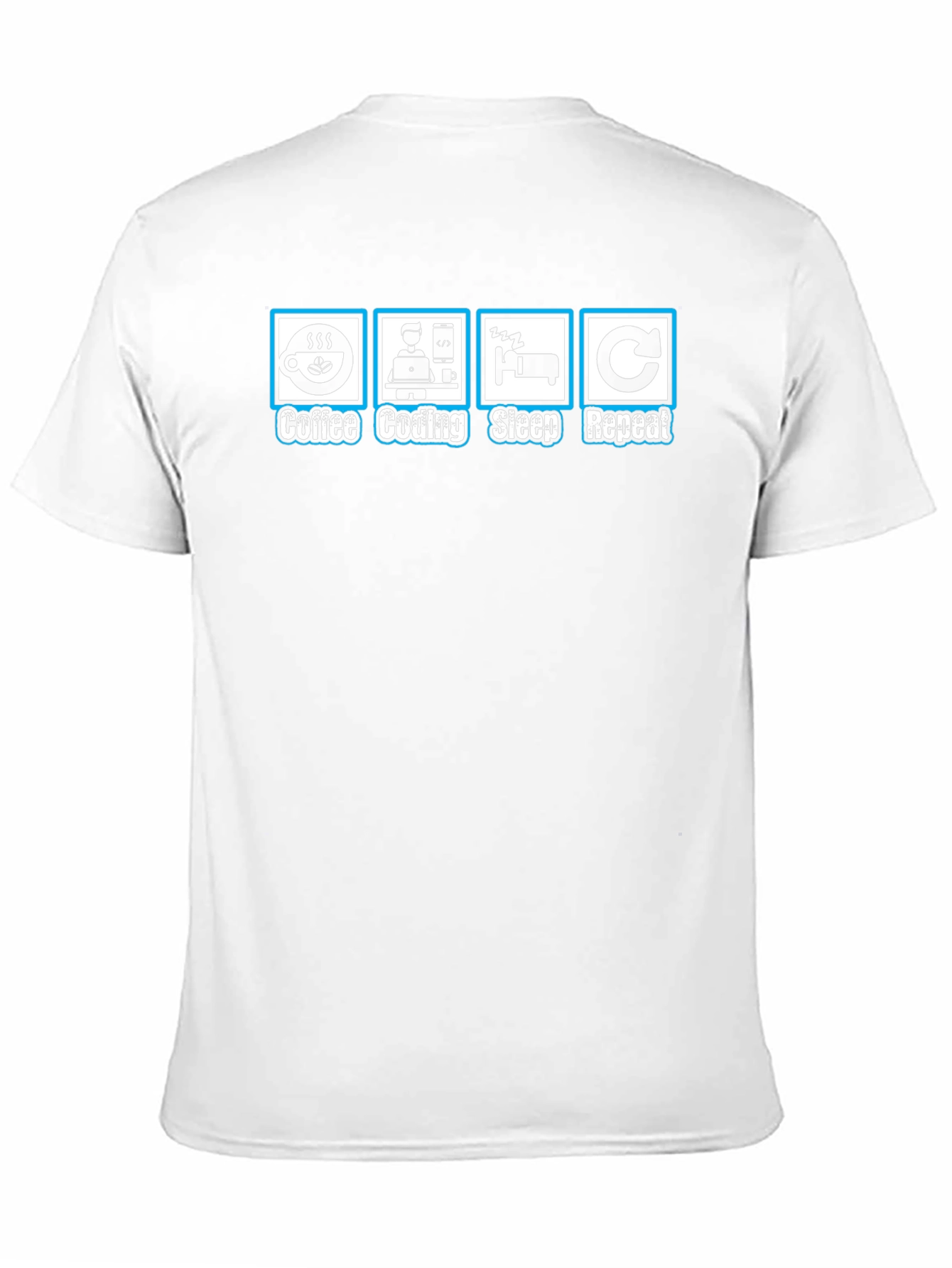 Coffee Coding Sleep Repeat T-Shirt