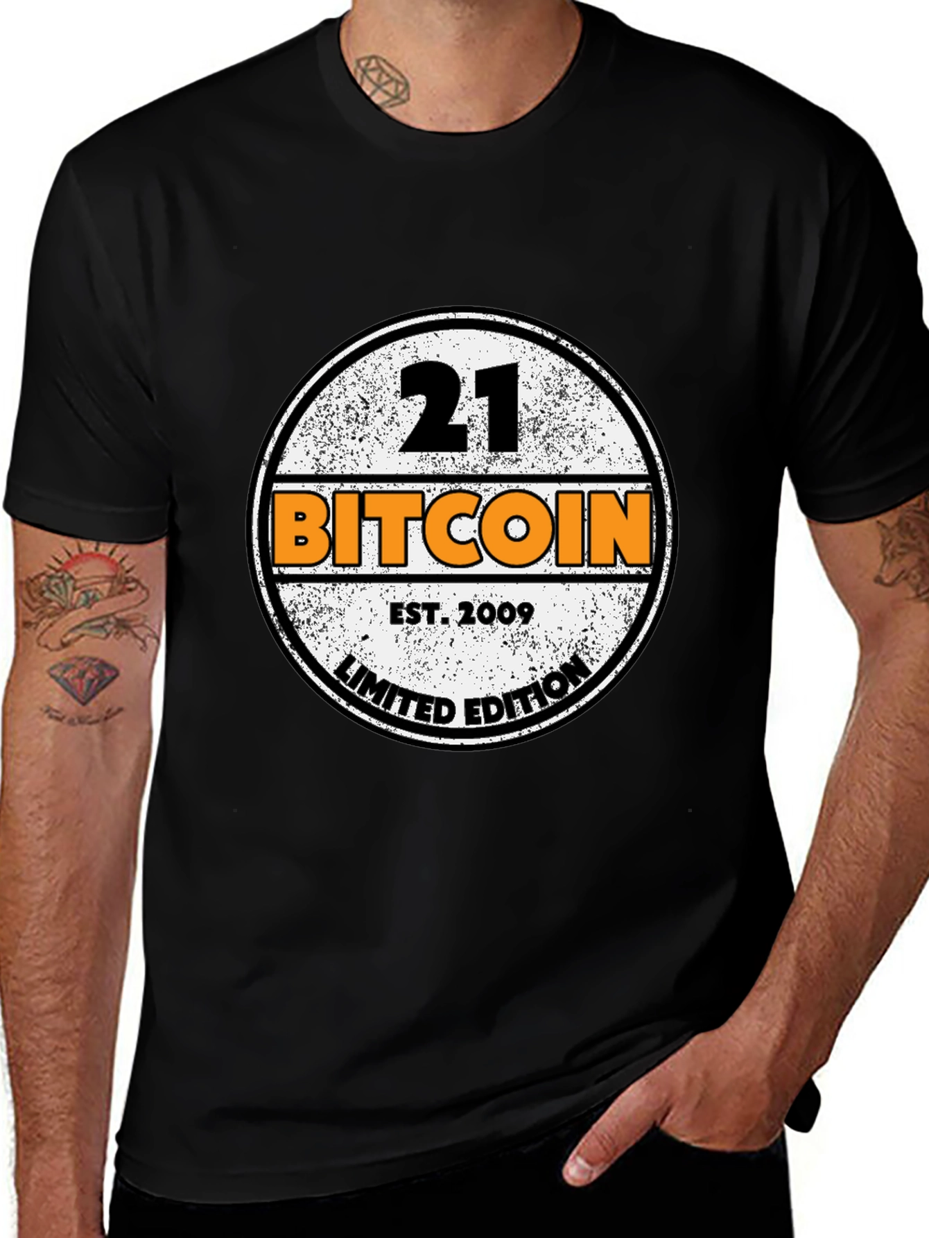 Bitcoin 21 Limited Edition Black T-Shirt
