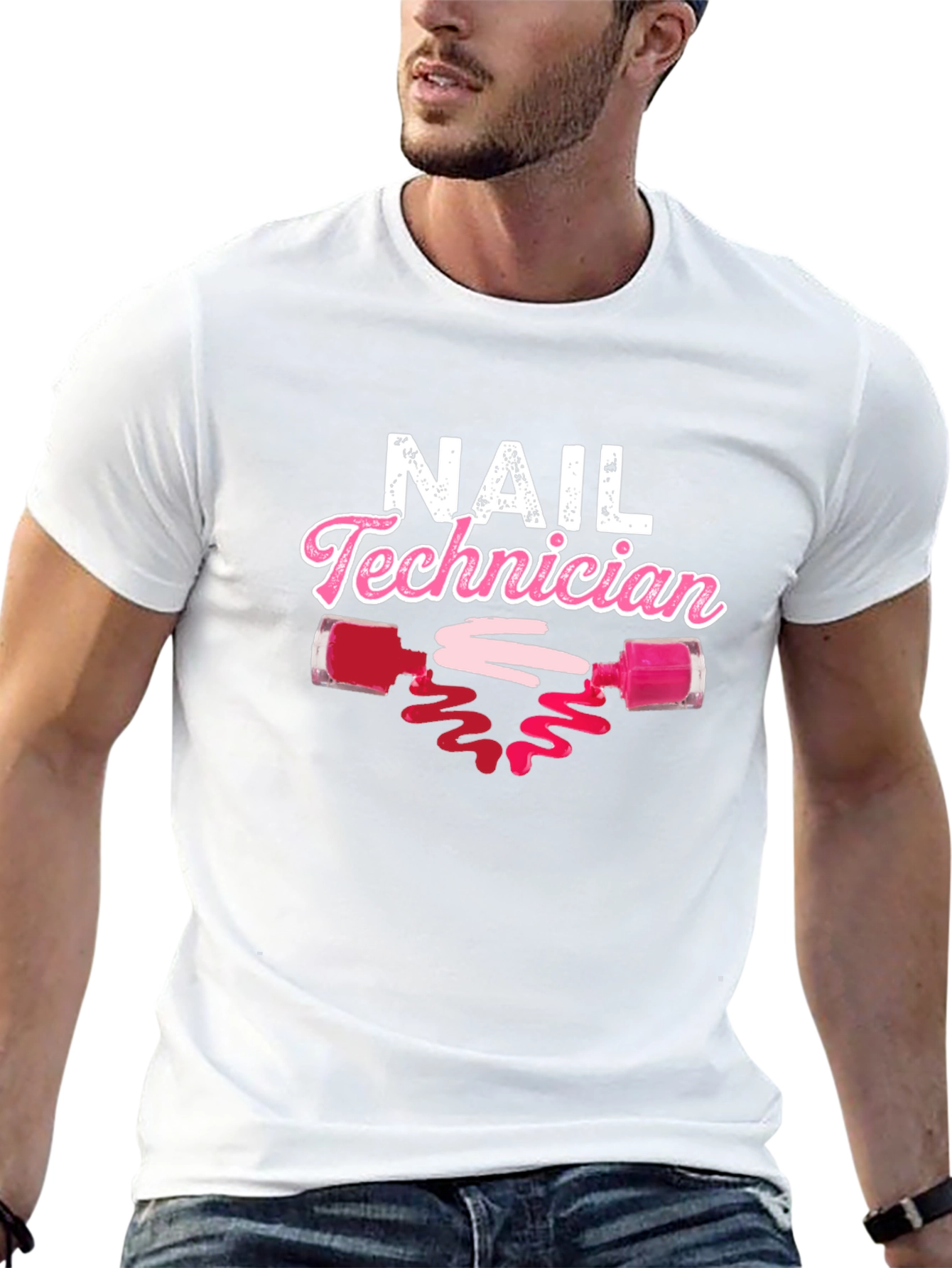 Nail Technician T-Shirt - Manicure & Pedicure