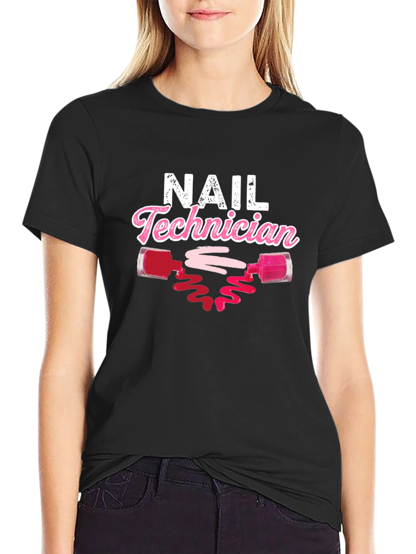 Nail Technician T-Shirt - Manicure & Pedicure