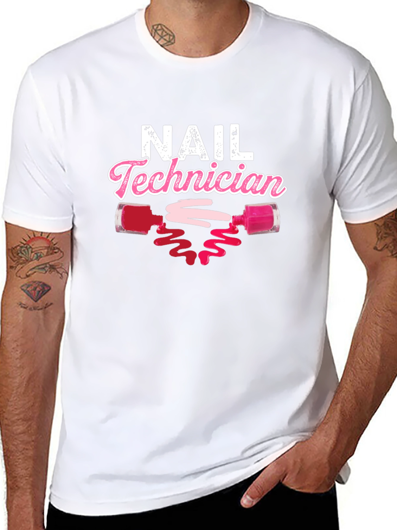 Nail Technician T-Shirt - Manicure & Pedicure