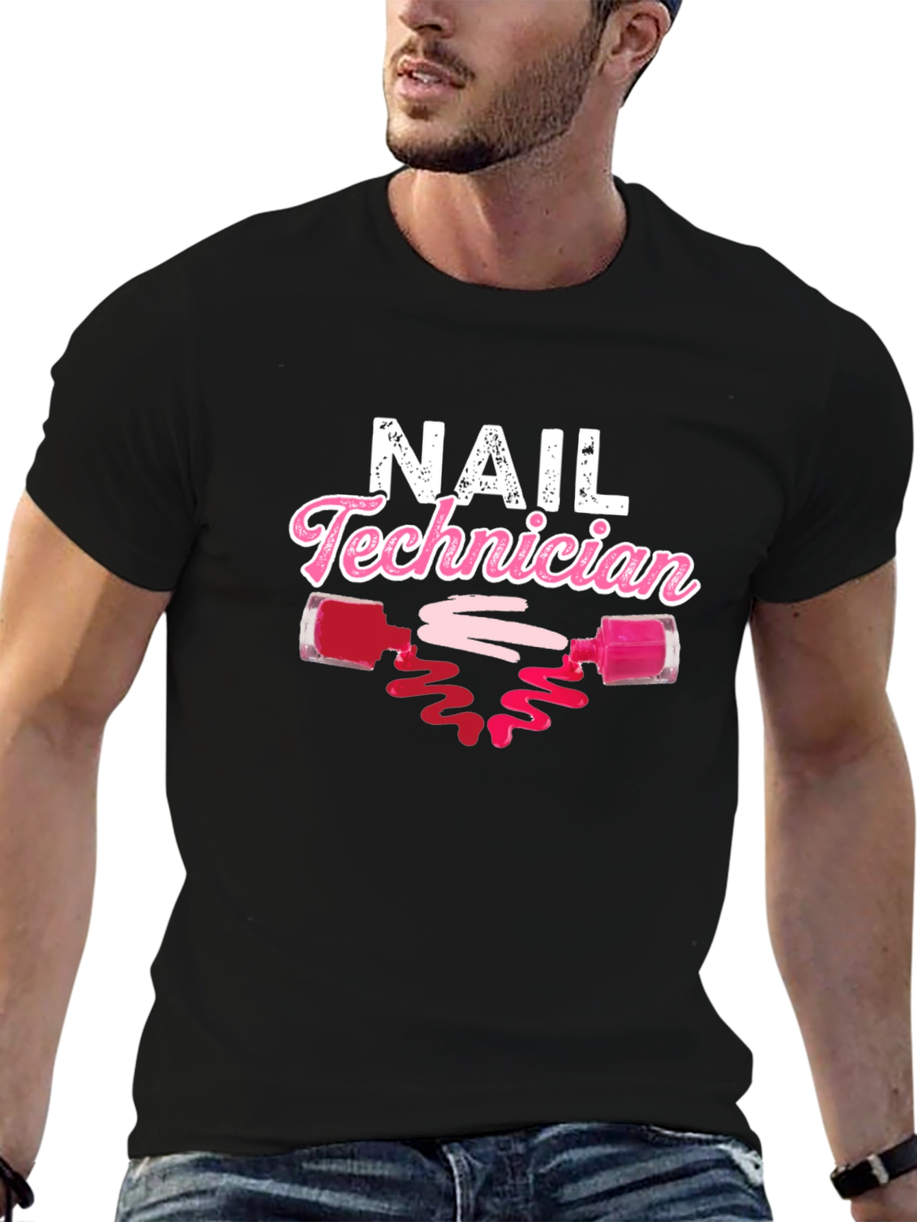 Nail Technician T-Shirt - Manicure & Pedicure