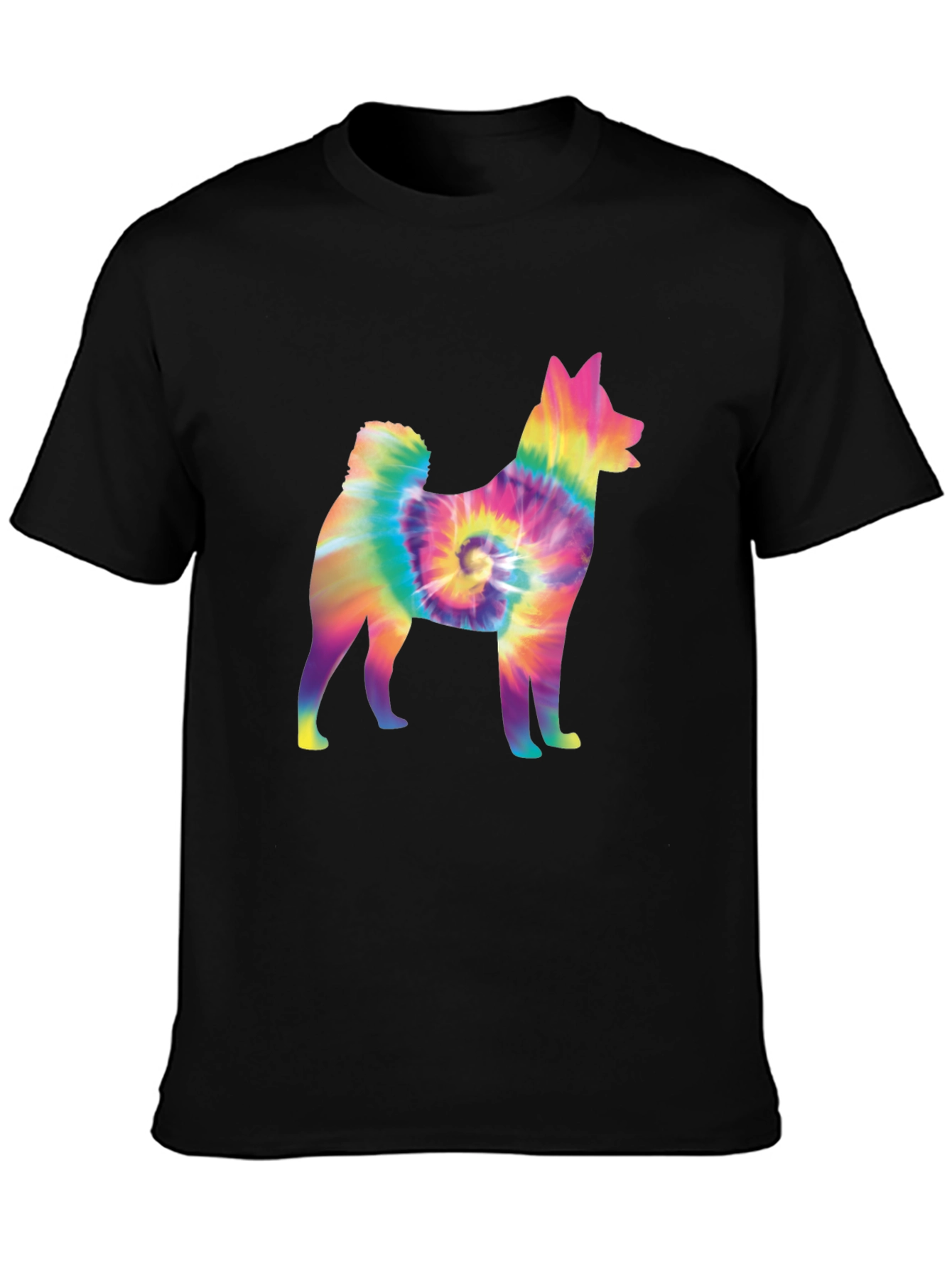 Tie-Dye Dog Graphic Tee