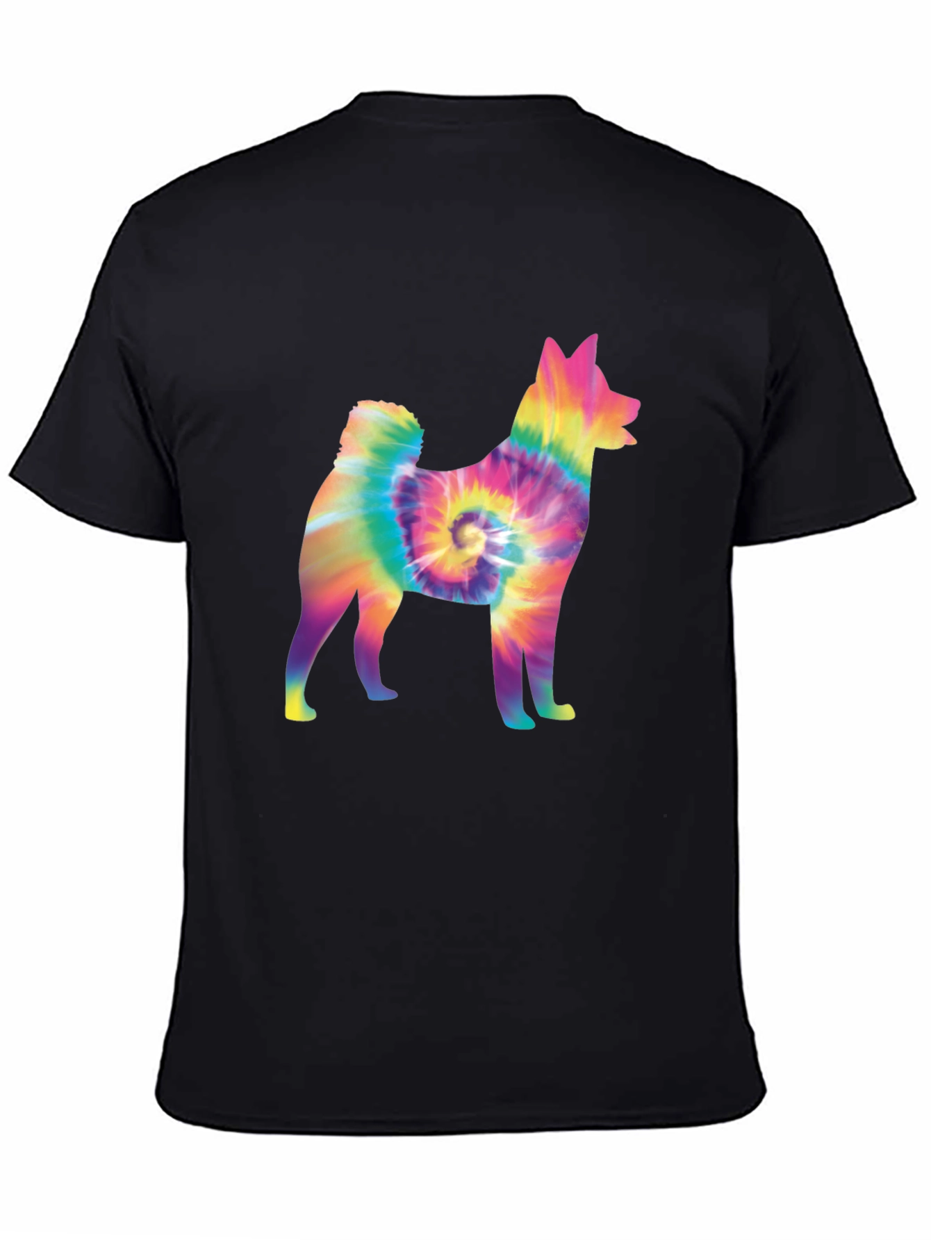 Tie-Dye Dog Graphic Tee