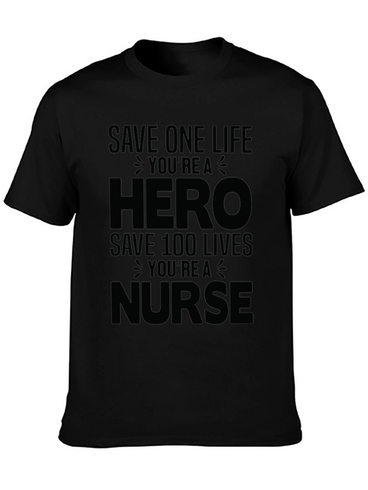 Hero Nurse T-Shirt - Save Lives Apparel