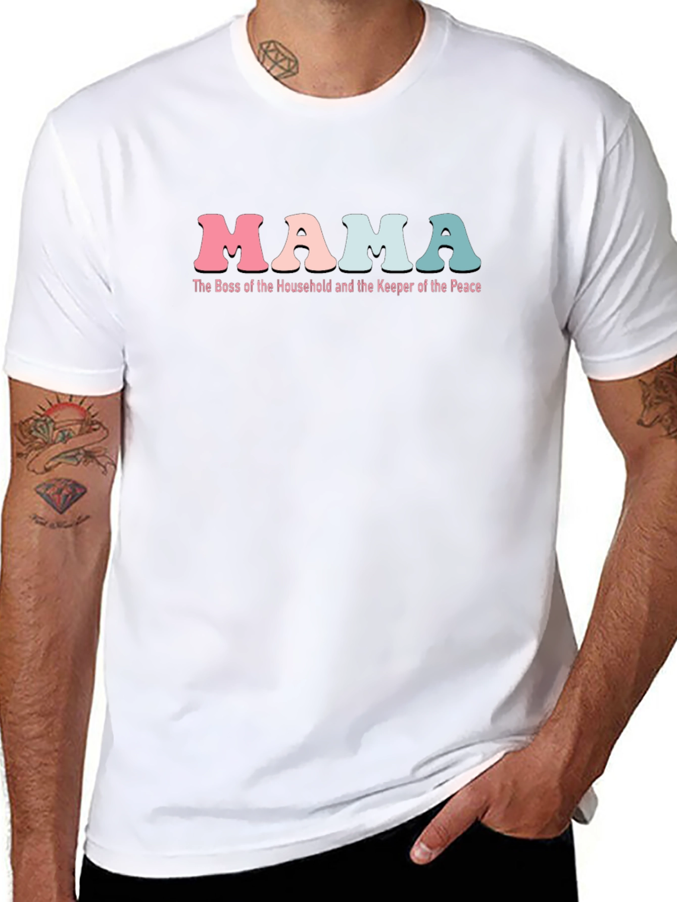 Mama Boss Household Keeper of the Peace T-Shirt