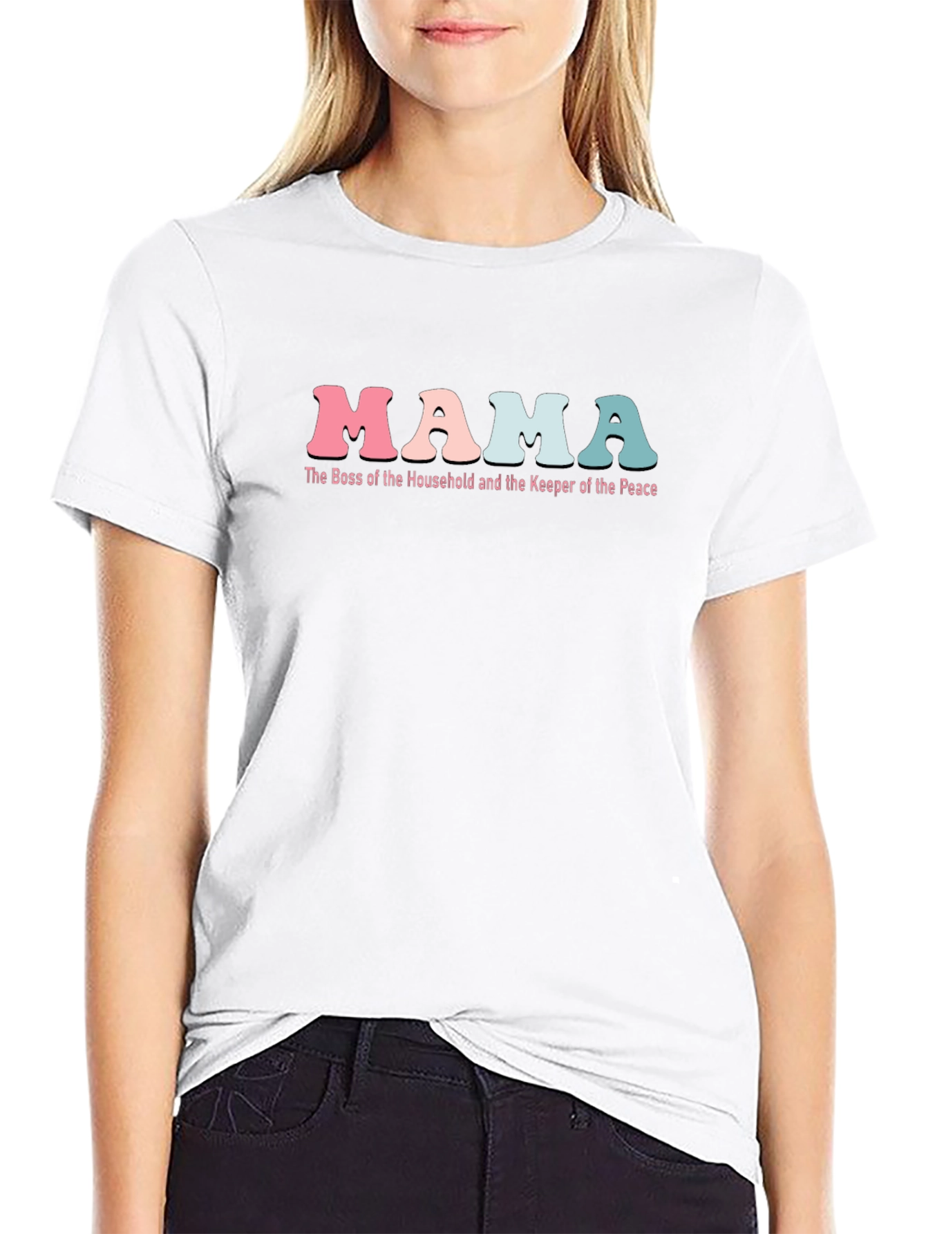 Mama Boss Household Keeper of the Peace T-Shirt