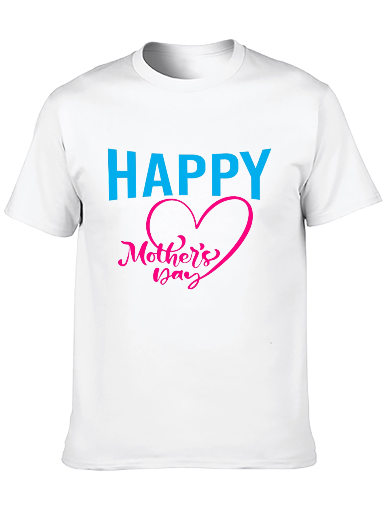Happy Mothers Day Black T-Shirt