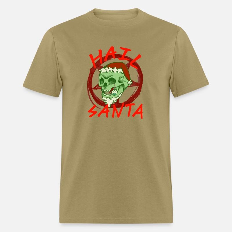 Hail Santa - Halloween Zombie Rocker Skull