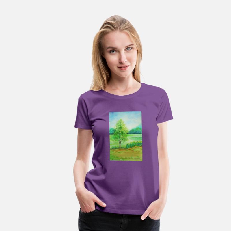 Handmade Watercolor Nature Painting