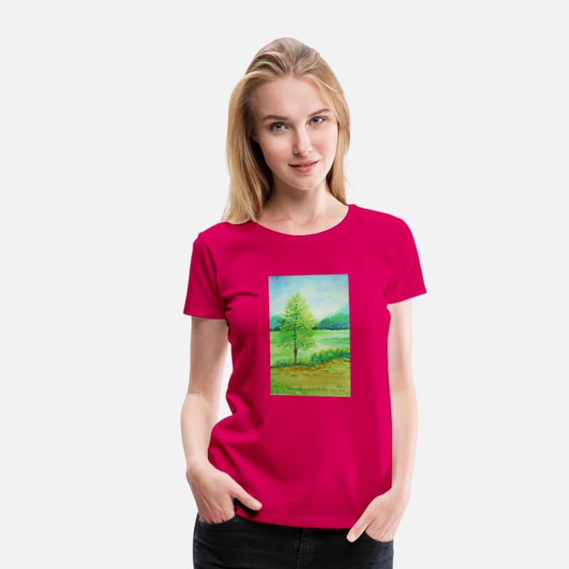 Handmade Watercolor Nature Painting