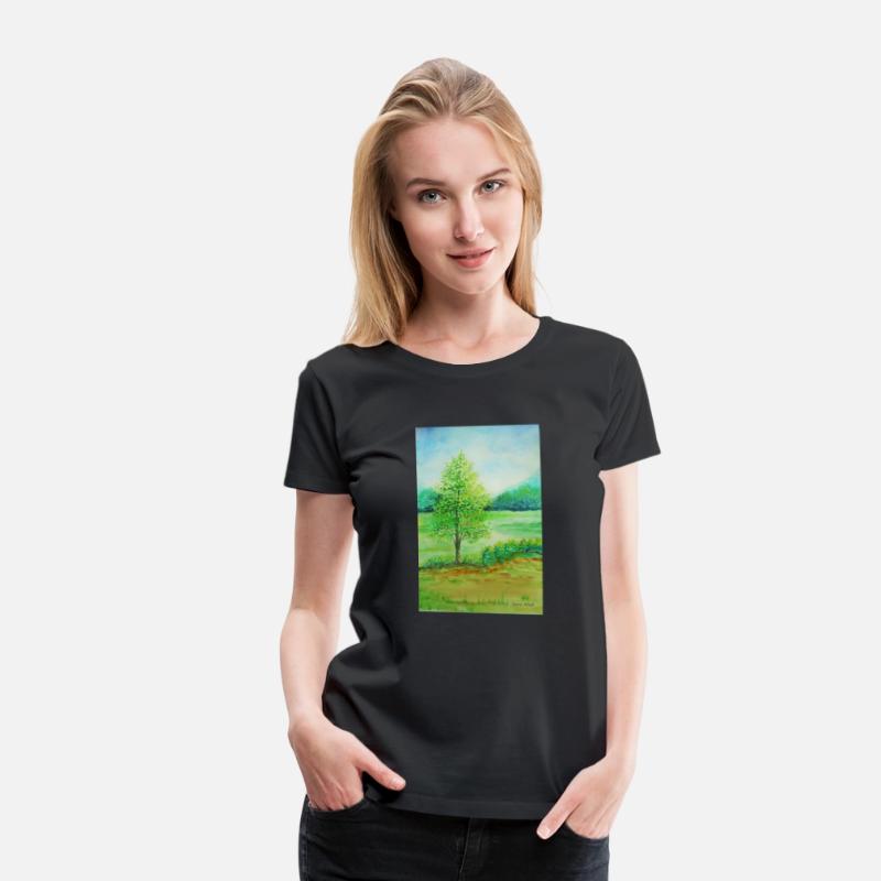 Handmade Watercolor Nature Painting