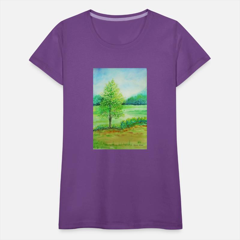 Handmade Watercolor Nature Painting