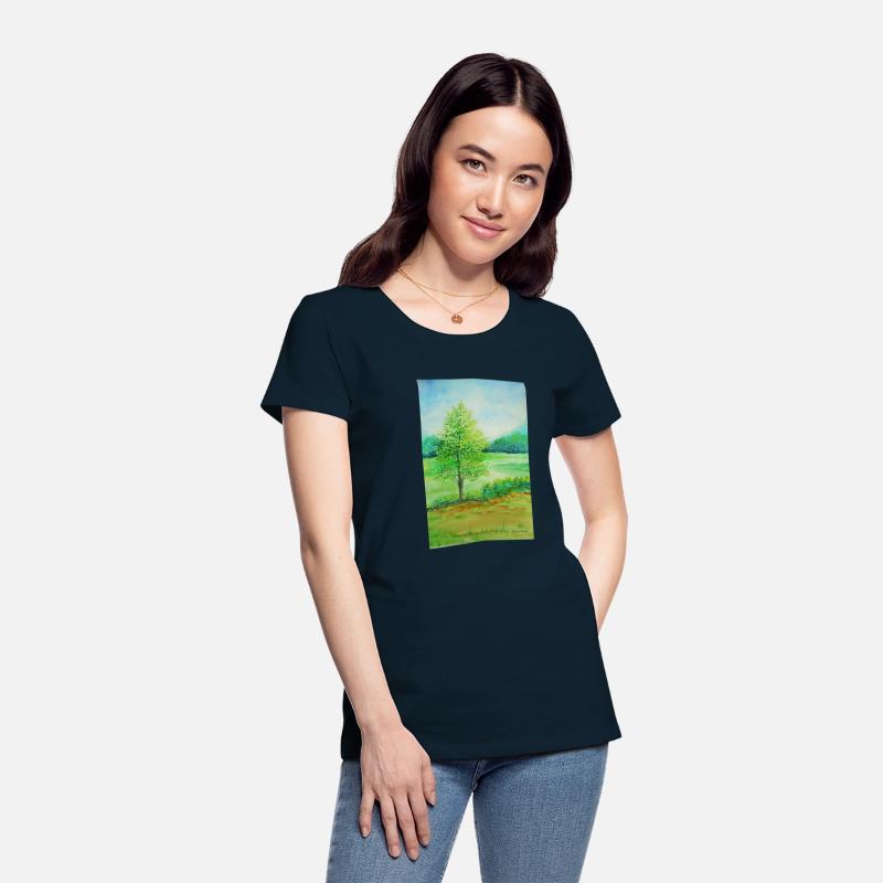 Handmade Watercolor Nature Painting