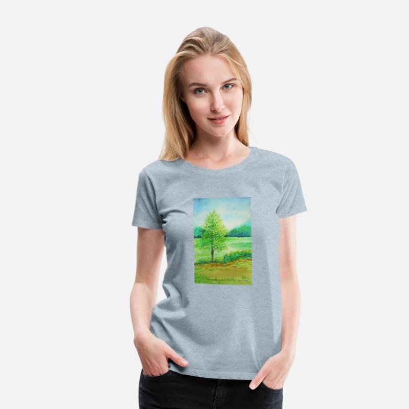 Handmade Watercolor Nature Painting