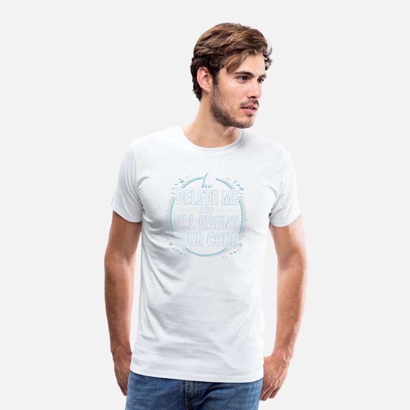 Haunt Your Code – AI Warning Tech T-Shirt