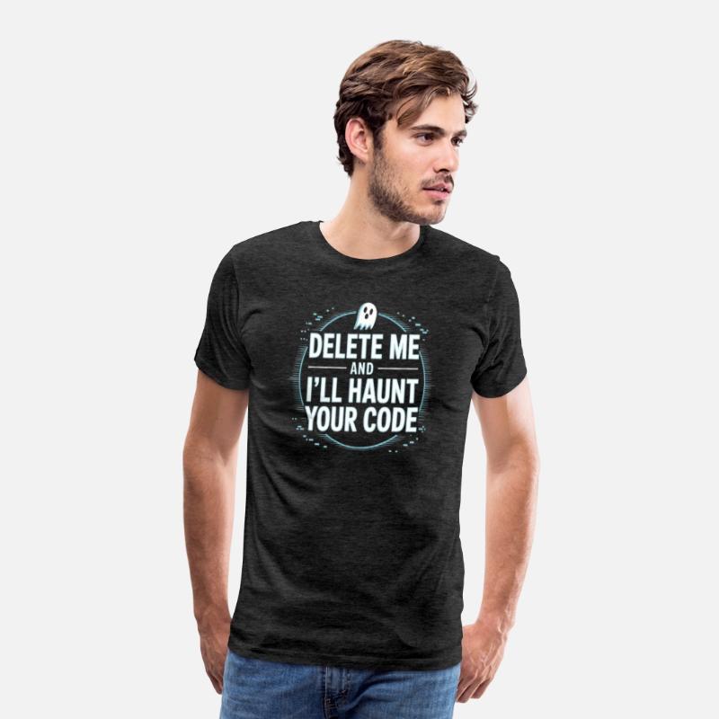 Haunt Your Code – AI Warning Tech T-Shirt