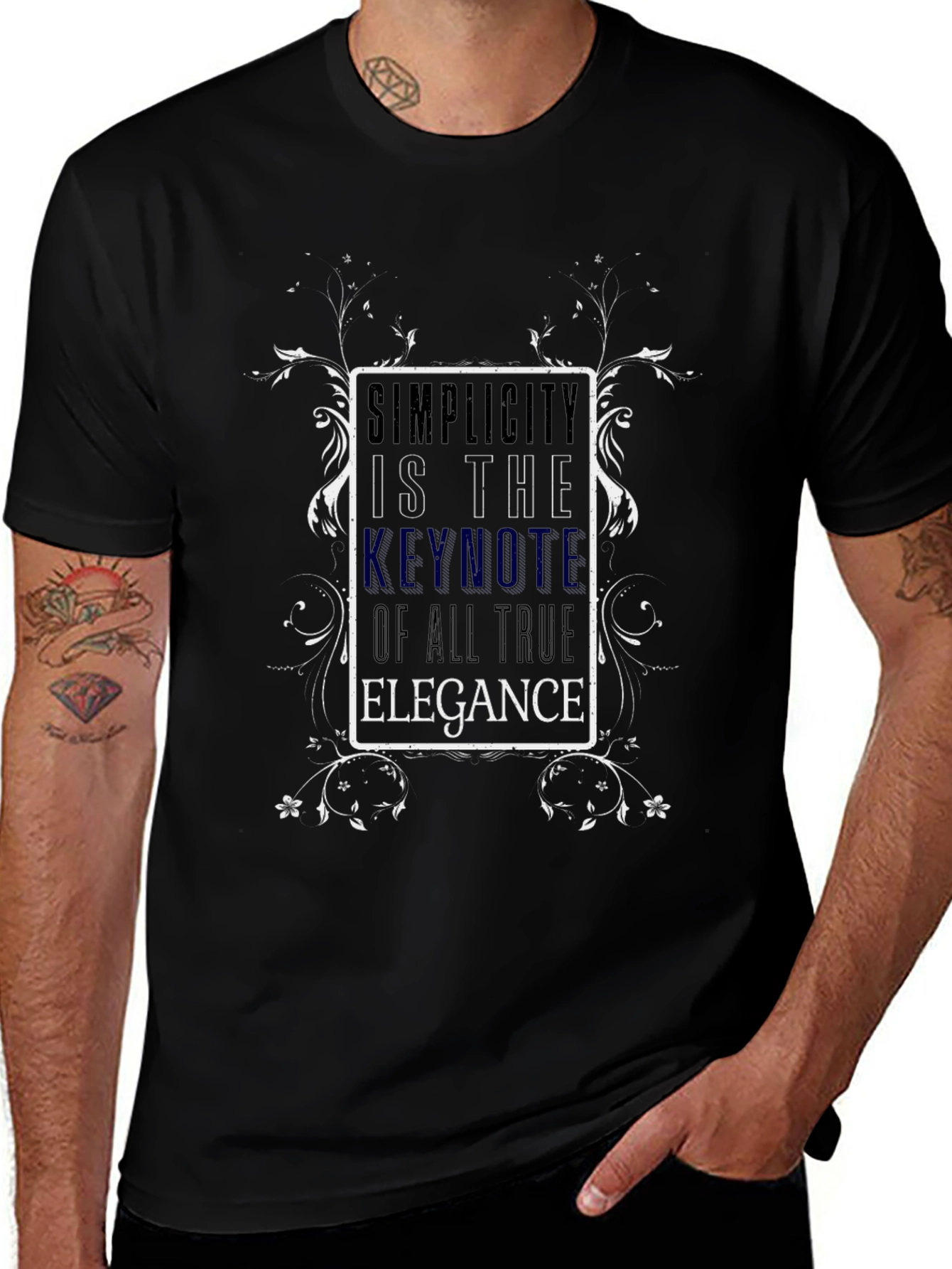 Elegant Simplicity Graphic Tee