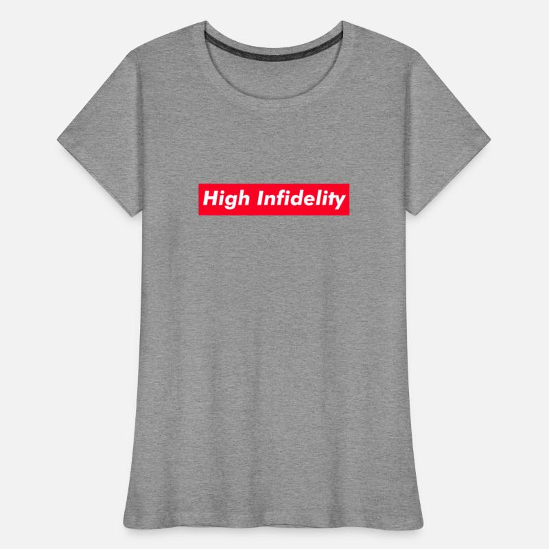 High Infidelity Red Box Text Gift Music Fan Lover