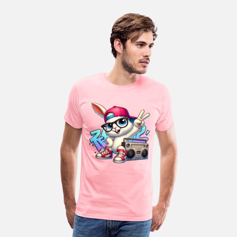 Hip Hop Glasses Easter Bunny