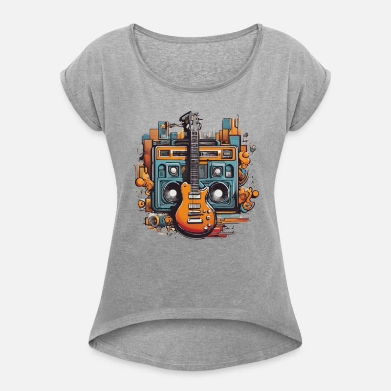 Hip-Hop Guitar Meets Boombox: A Bold New Design