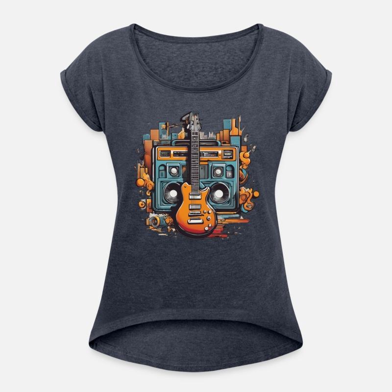 Hip-Hop Guitar Meets Boombox: A Bold New Design