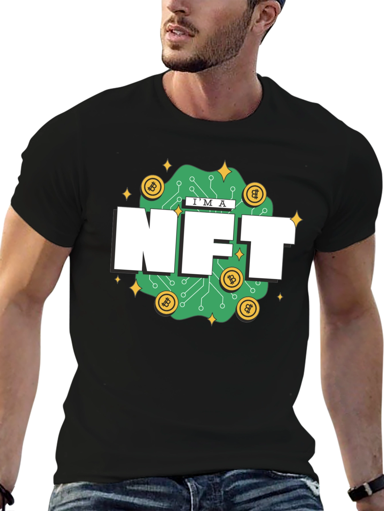 Im An NFT Black T-Shirt