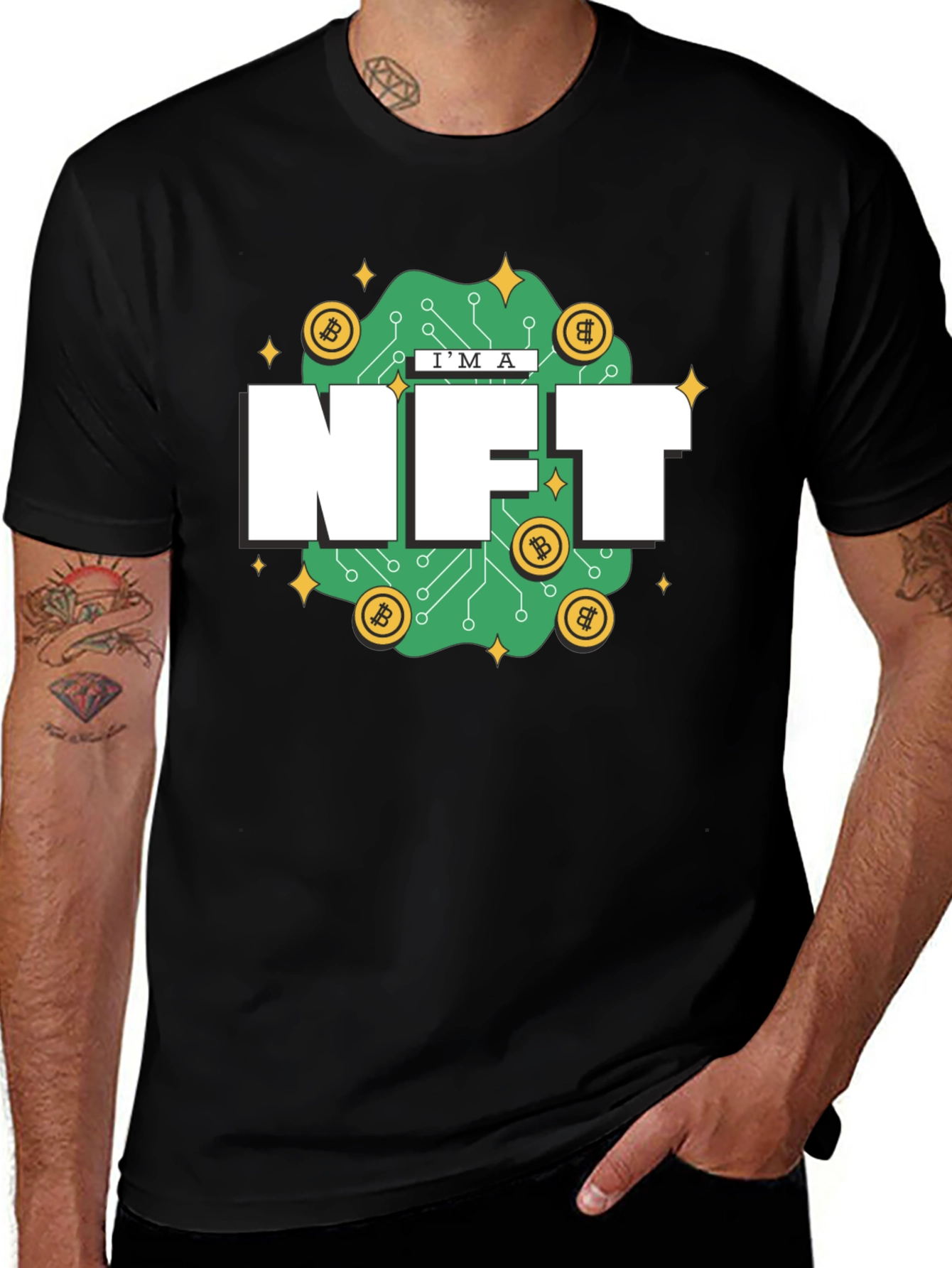 Im An NFT Black T-Shirt