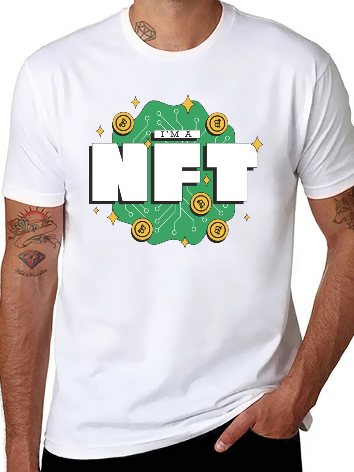 Im An NFT Black T-Shirt