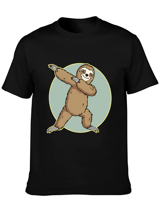 Sloth Dabbing T-Shirt - Funny Animal Tee