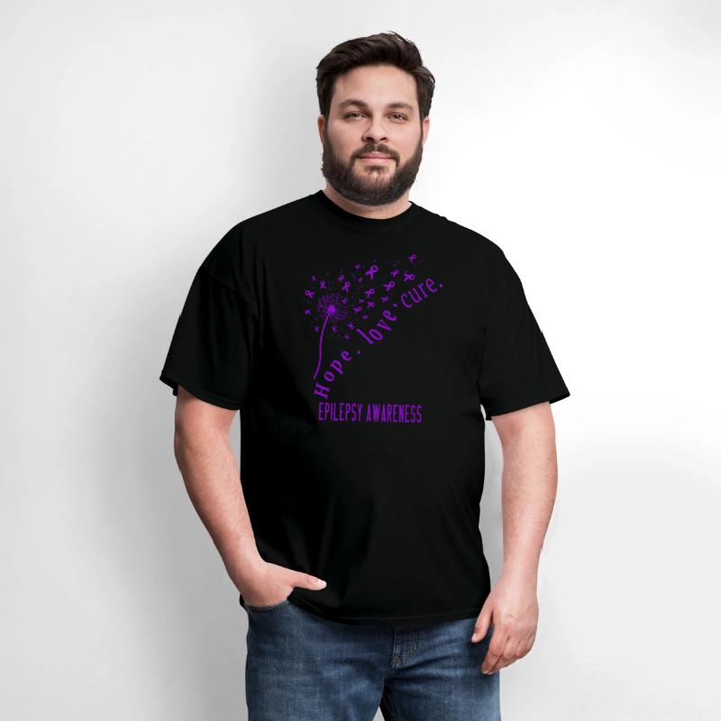 Hope Love Cure Epilepsy Awareness T