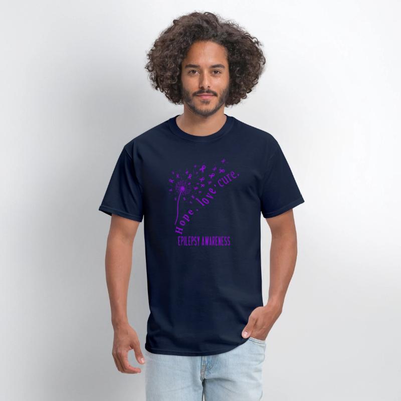 Hope Love Cure Epilepsy Awareness T