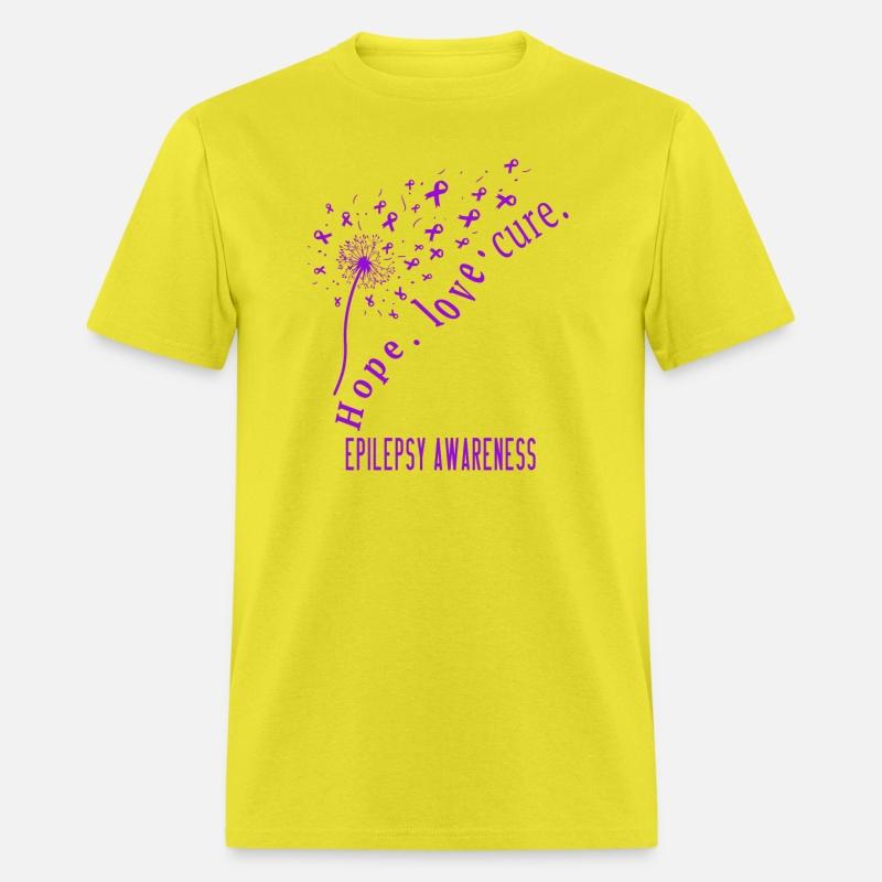 Hope Love Cure Epilepsy Awareness T