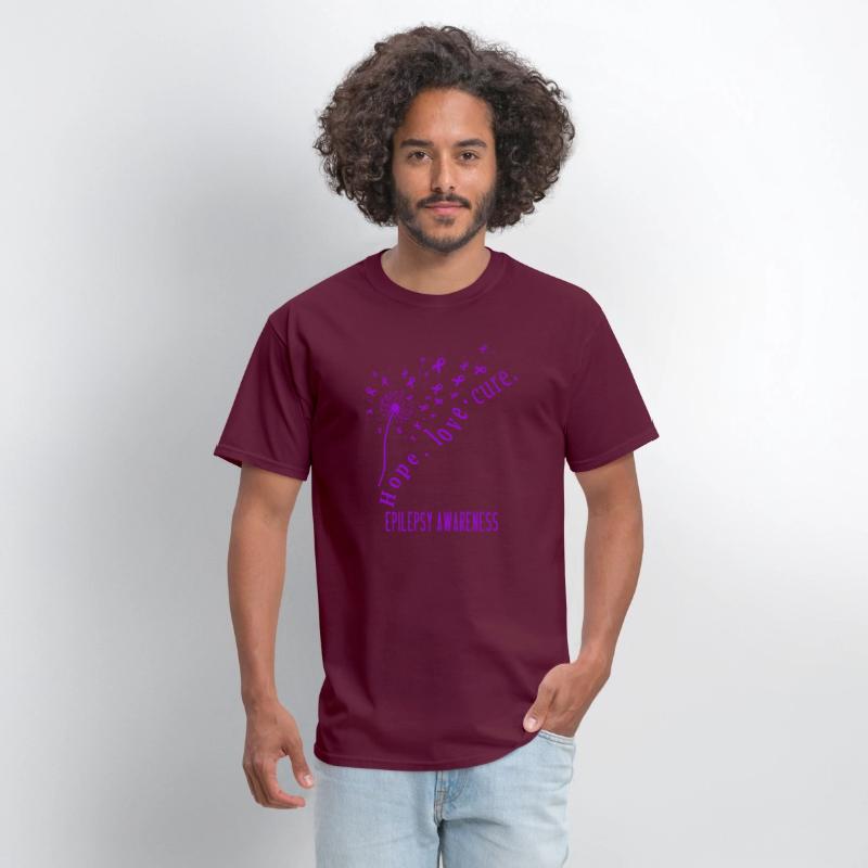Hope Love Cure Epilepsy Awareness T