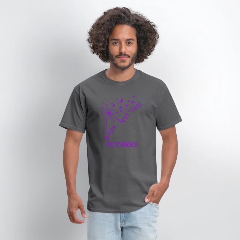 Hope Love Cure Epilepsy Awareness T