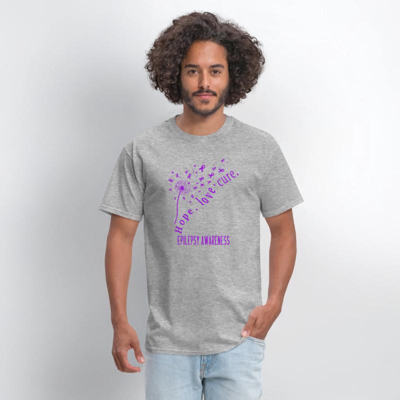 Hope Love Cure Epilepsy Awareness T