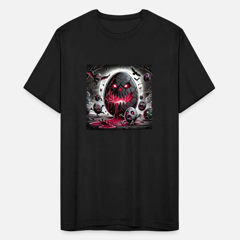 Horror Easter Egg Demonic Zombie Full Moon