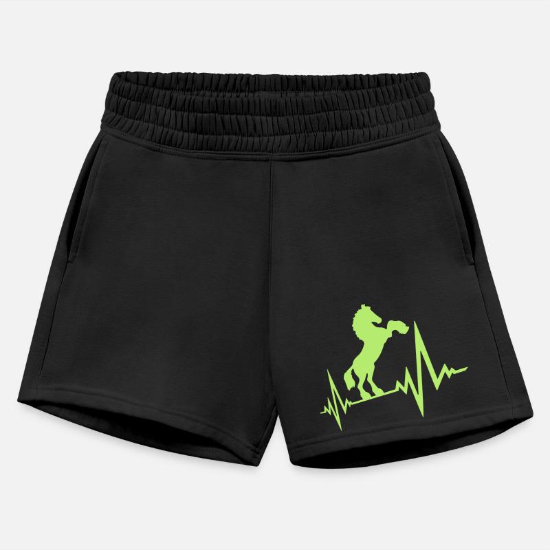 Horse Pulse Heartbeat Frequency ECG Line Cool Fun